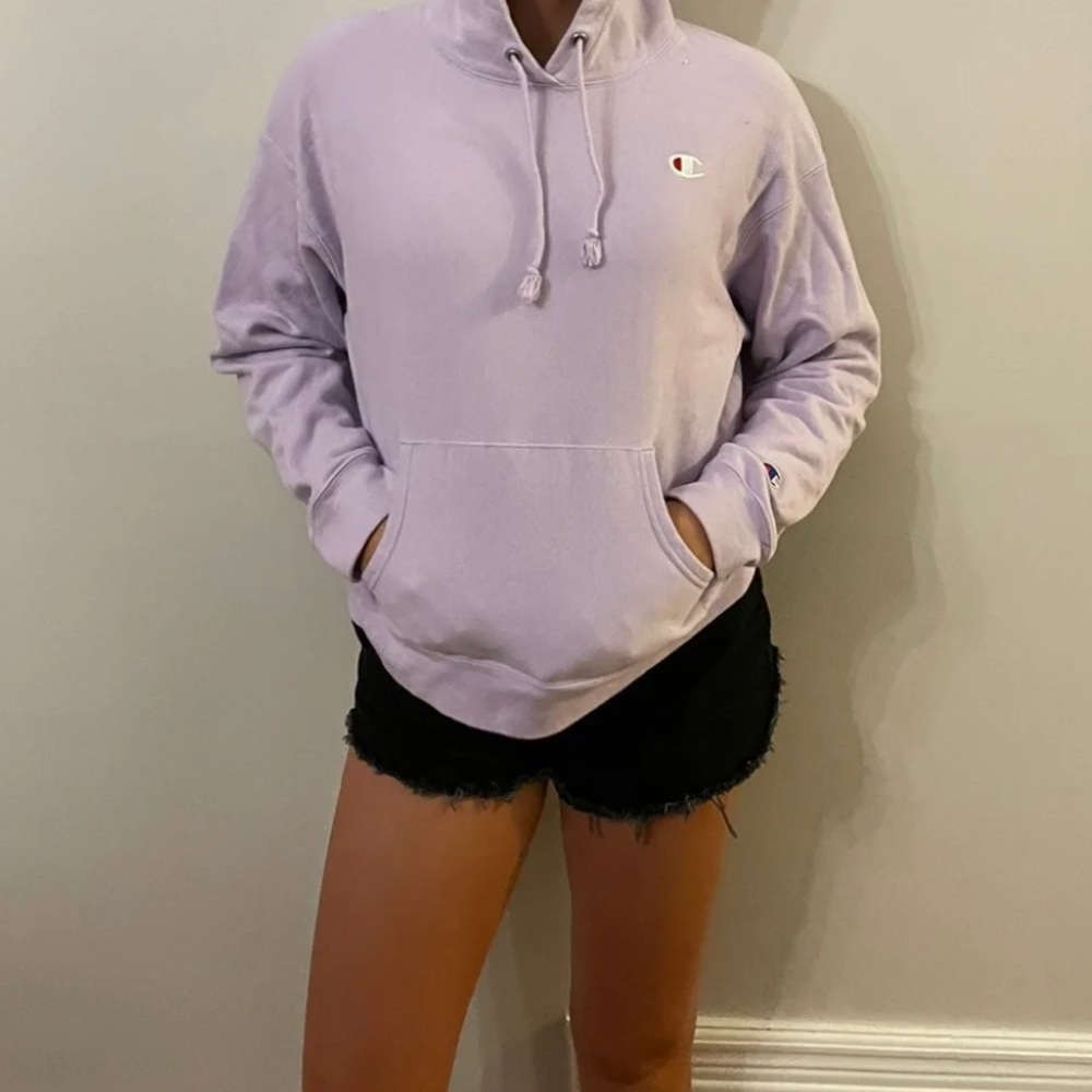 Light Purple/Lavender Champion Hoodie